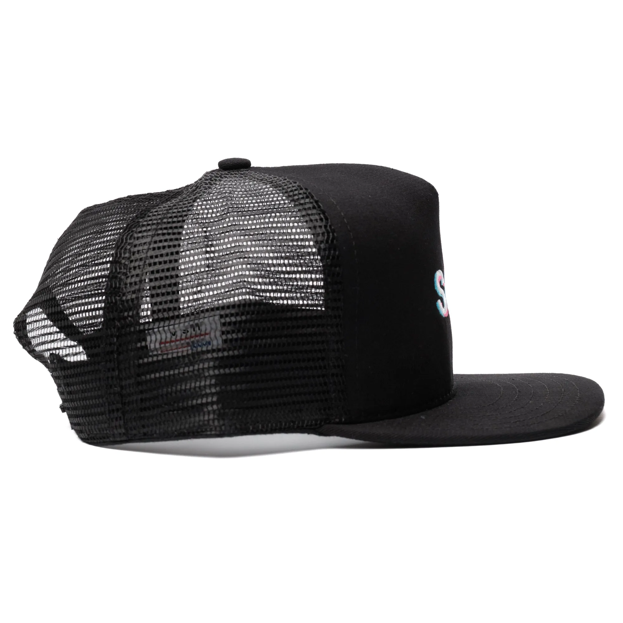 Snake Oil Provisions IDLES Logo Trucker Hat Black