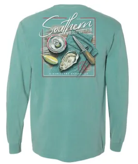 Southern Fried Cotton Oyster Roast Long Sleeve T-Shirt