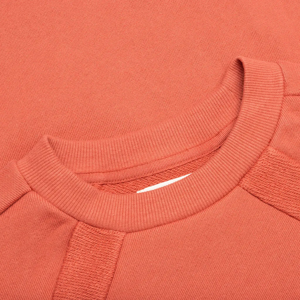 S/S Panel Terry Jumper -Brick