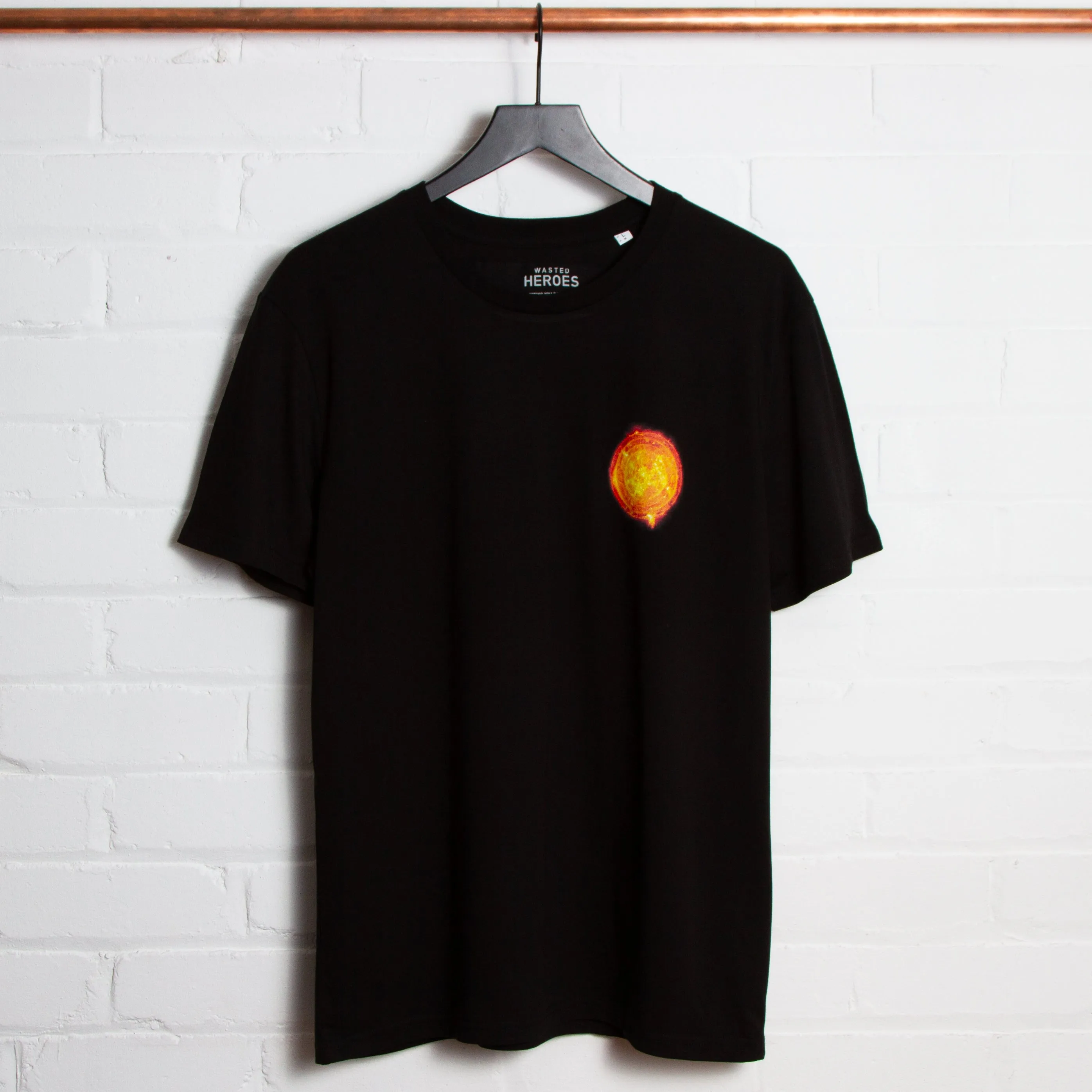 Suns Back Print - Tshirt - Black