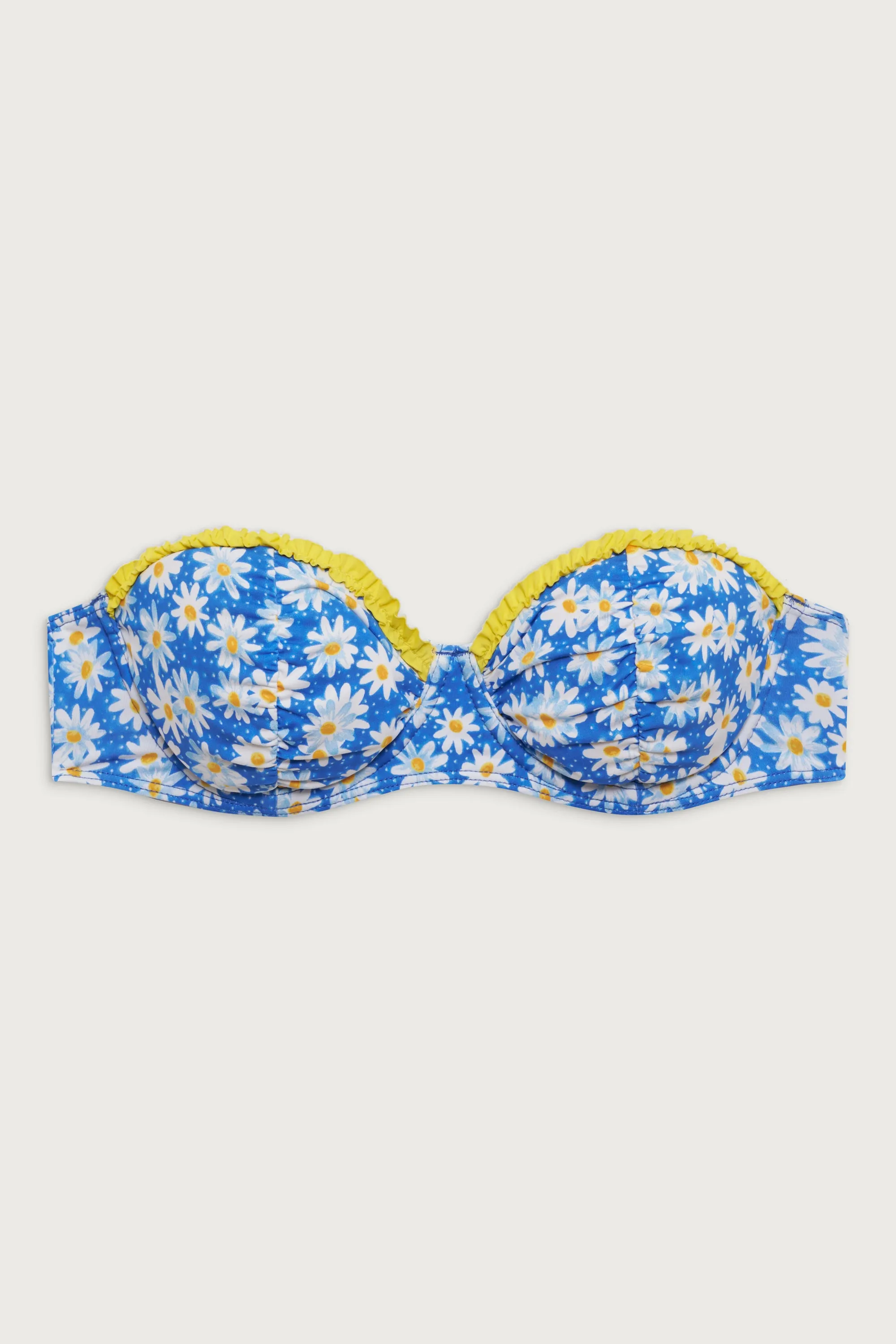 Sweetwater Underwire Bikini Top - Blue Daisy