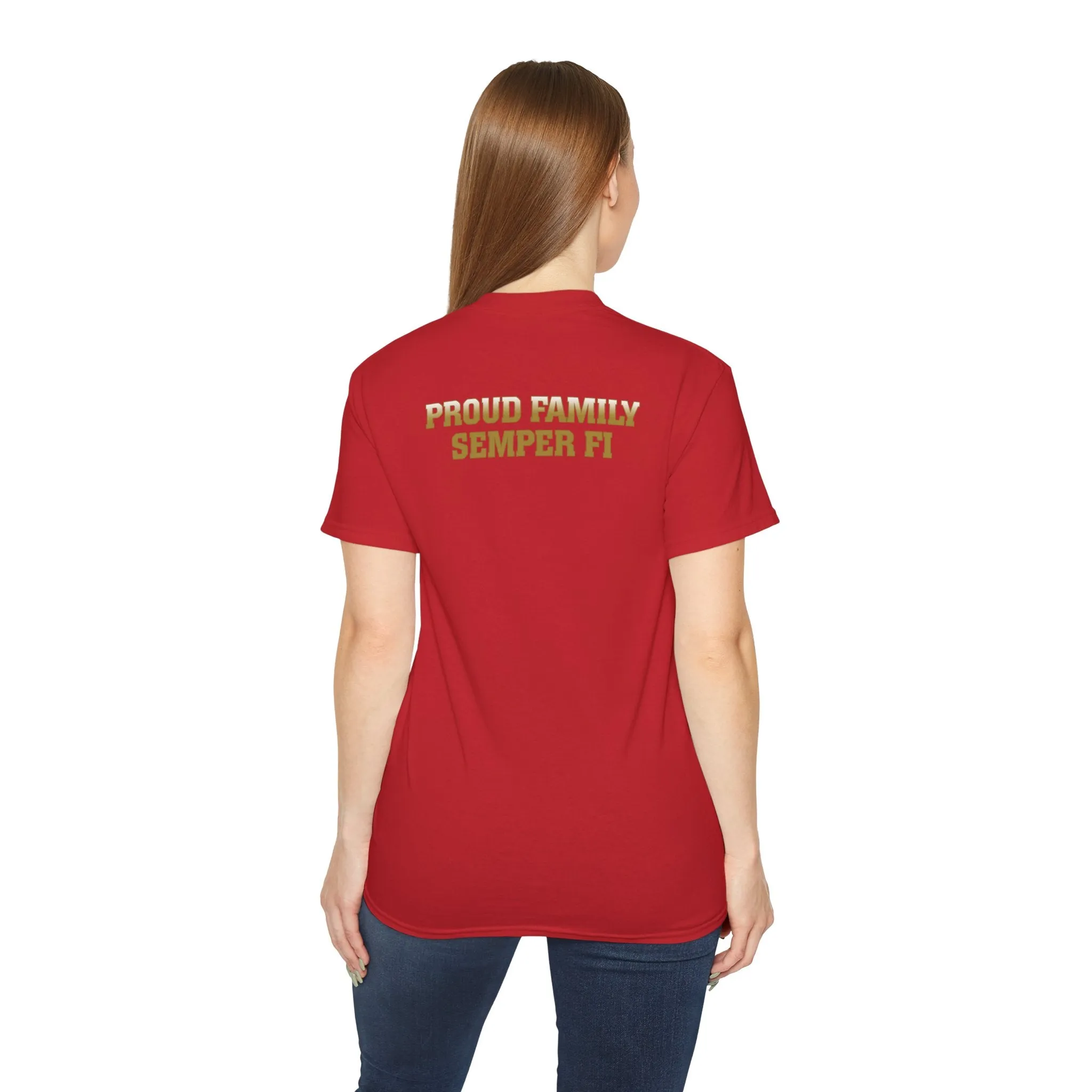 T-Shirt: Bravo Co. MCRD Parris Island (EGA   Back Proud Family)