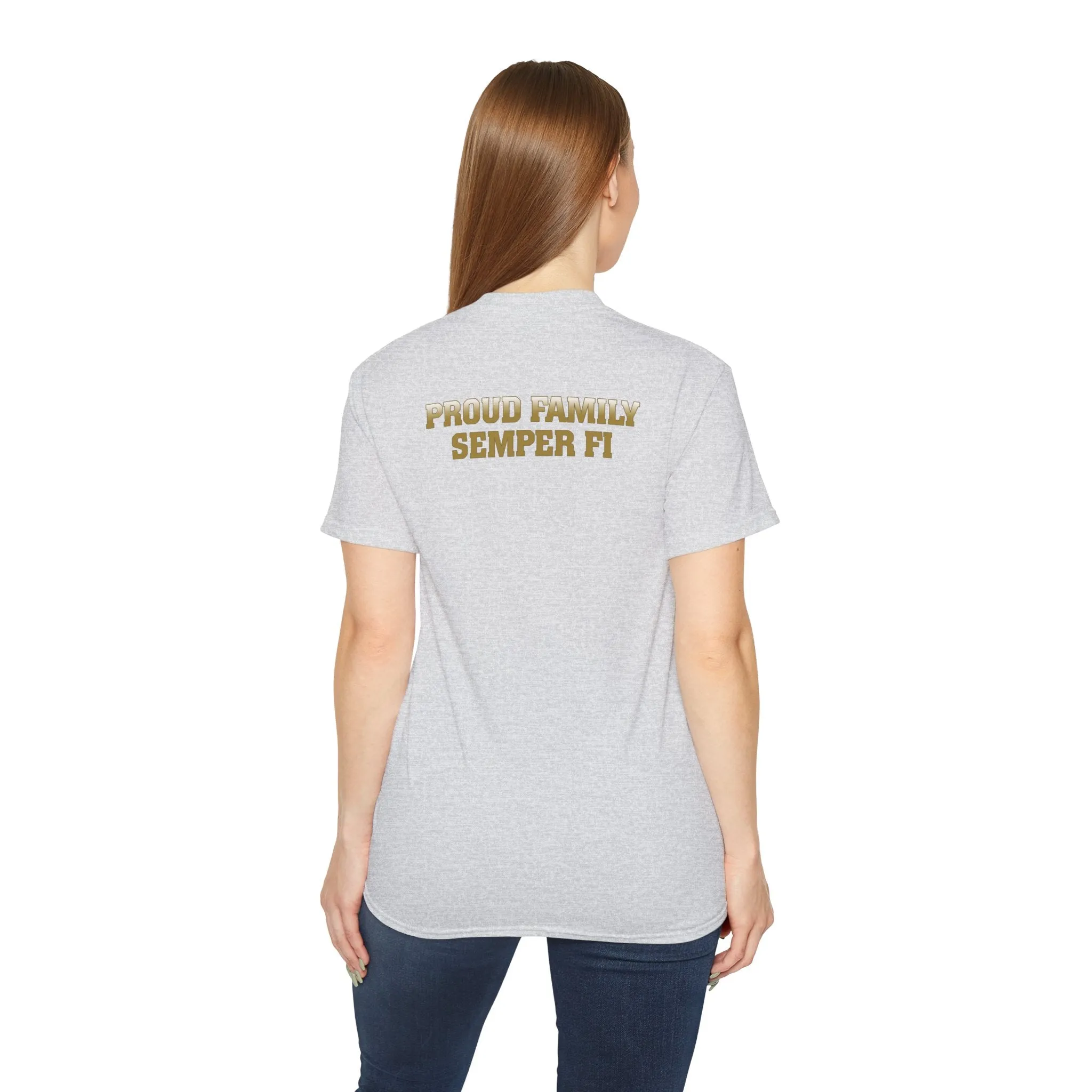 T-Shirt: Bravo Co. MCRD Parris Island (EGA   Back Proud Family)