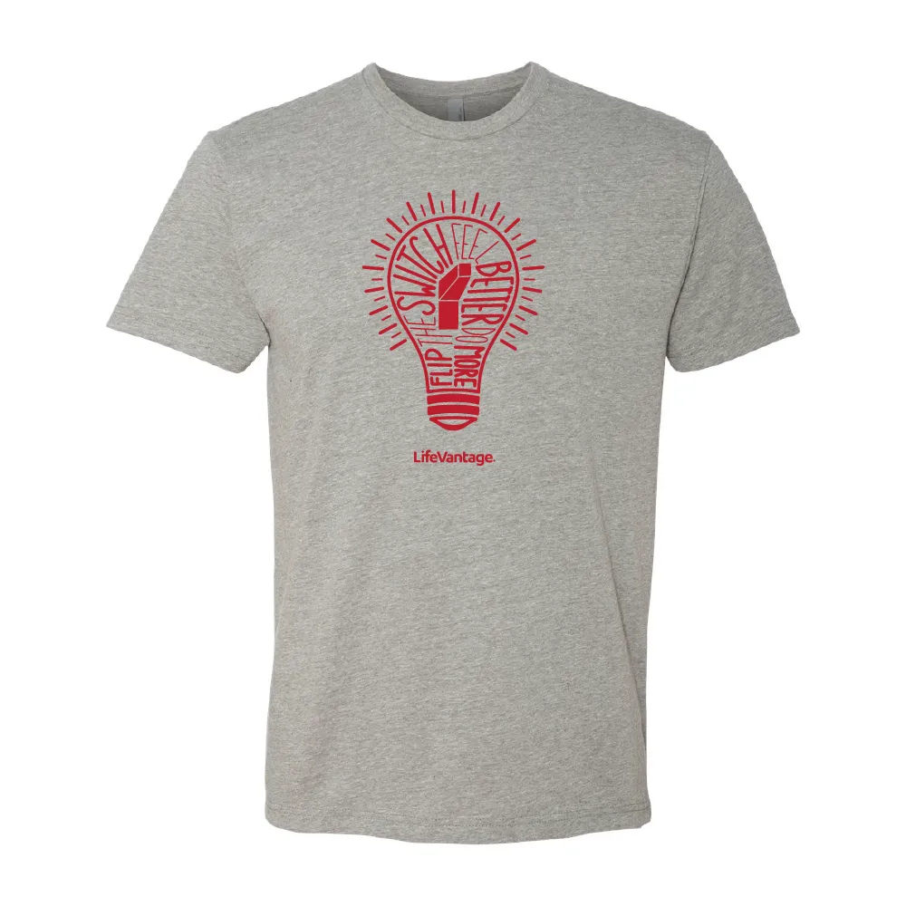 Unisex FTS Light Bulb Red Tee