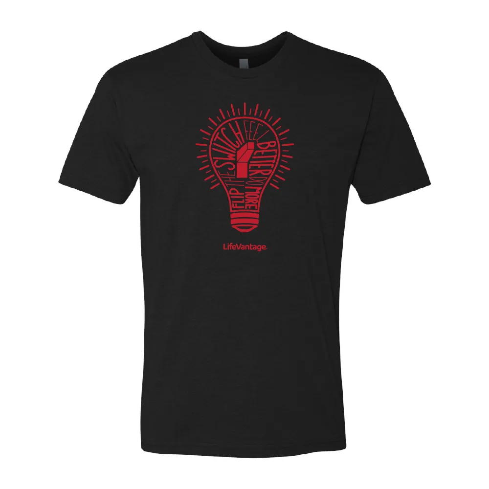 Unisex FTS Light Bulb Red Tee