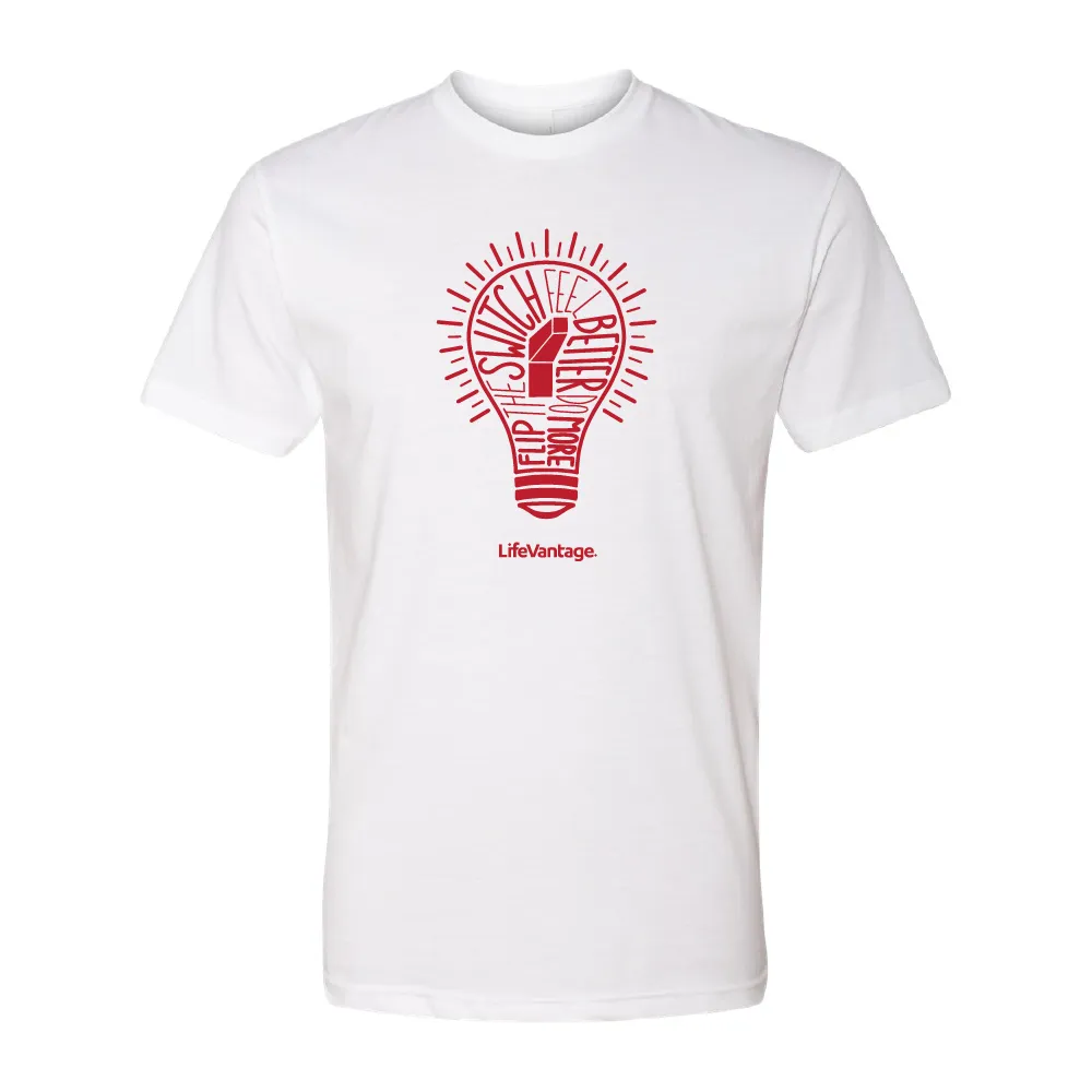 Unisex FTS Light Bulb Red Tee