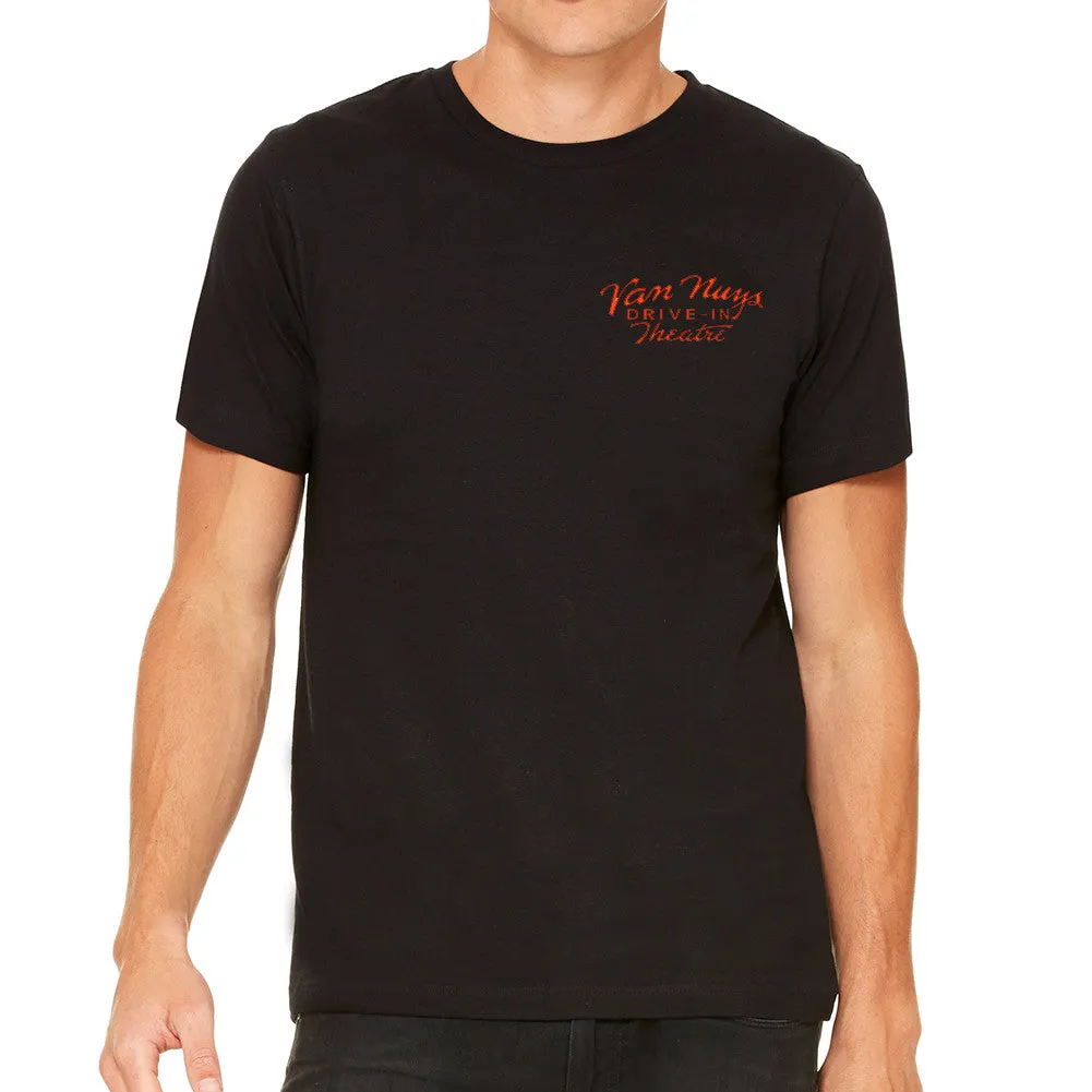 Van Nuys Drive In Black Men's T-Shirt