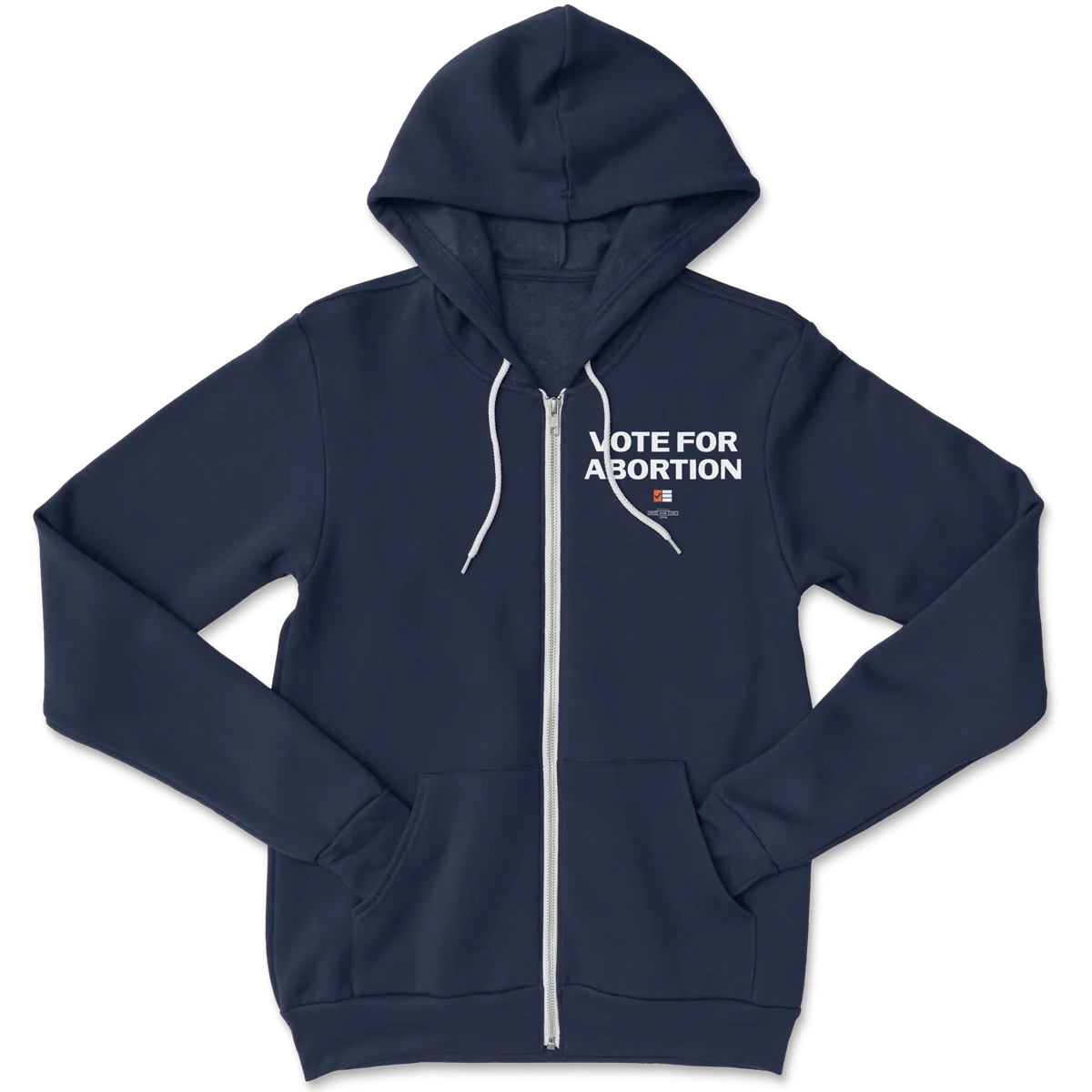 Vote For Abortion Zip Hoodie