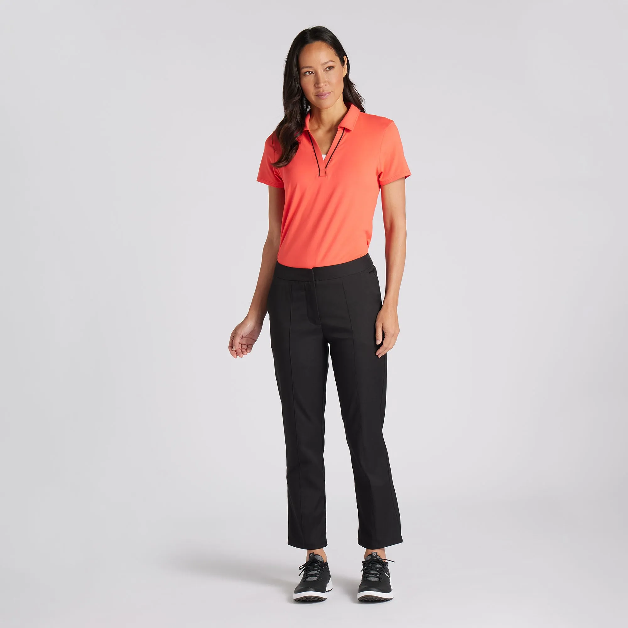 Women's CLOUDSPUN Piped Golf Polo