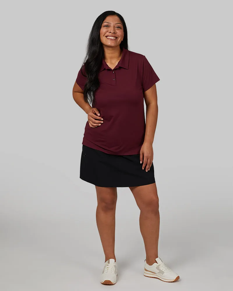 WOMEN'S COOL FITTED POLO