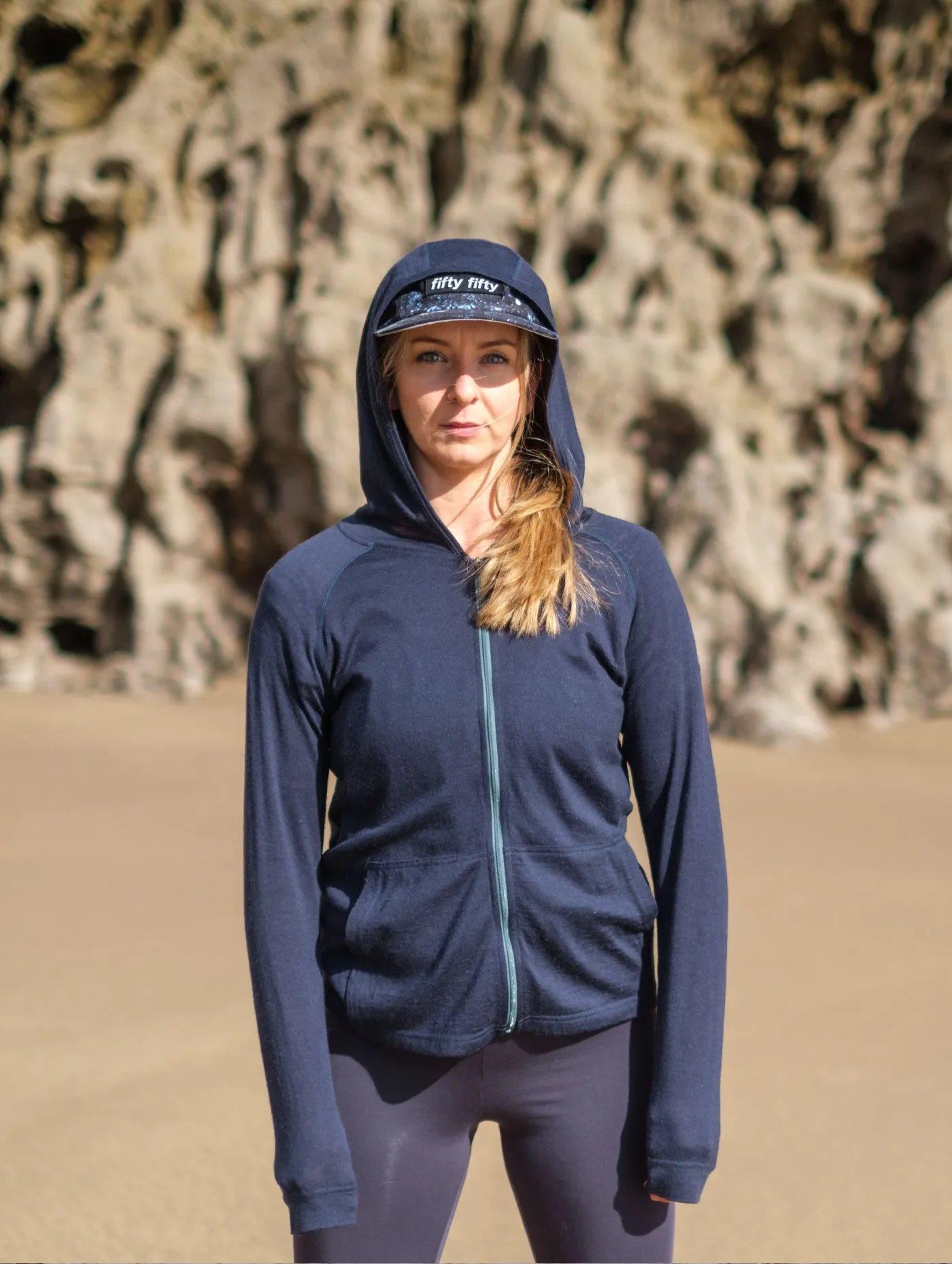 Women's Merino Zip Hoody