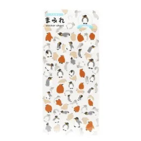 World Craft Mamire Penguins PET Stickers