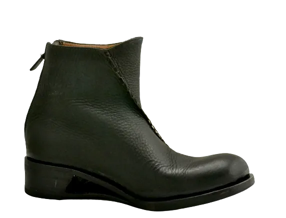 Zip back boot  | black khaki | Yak