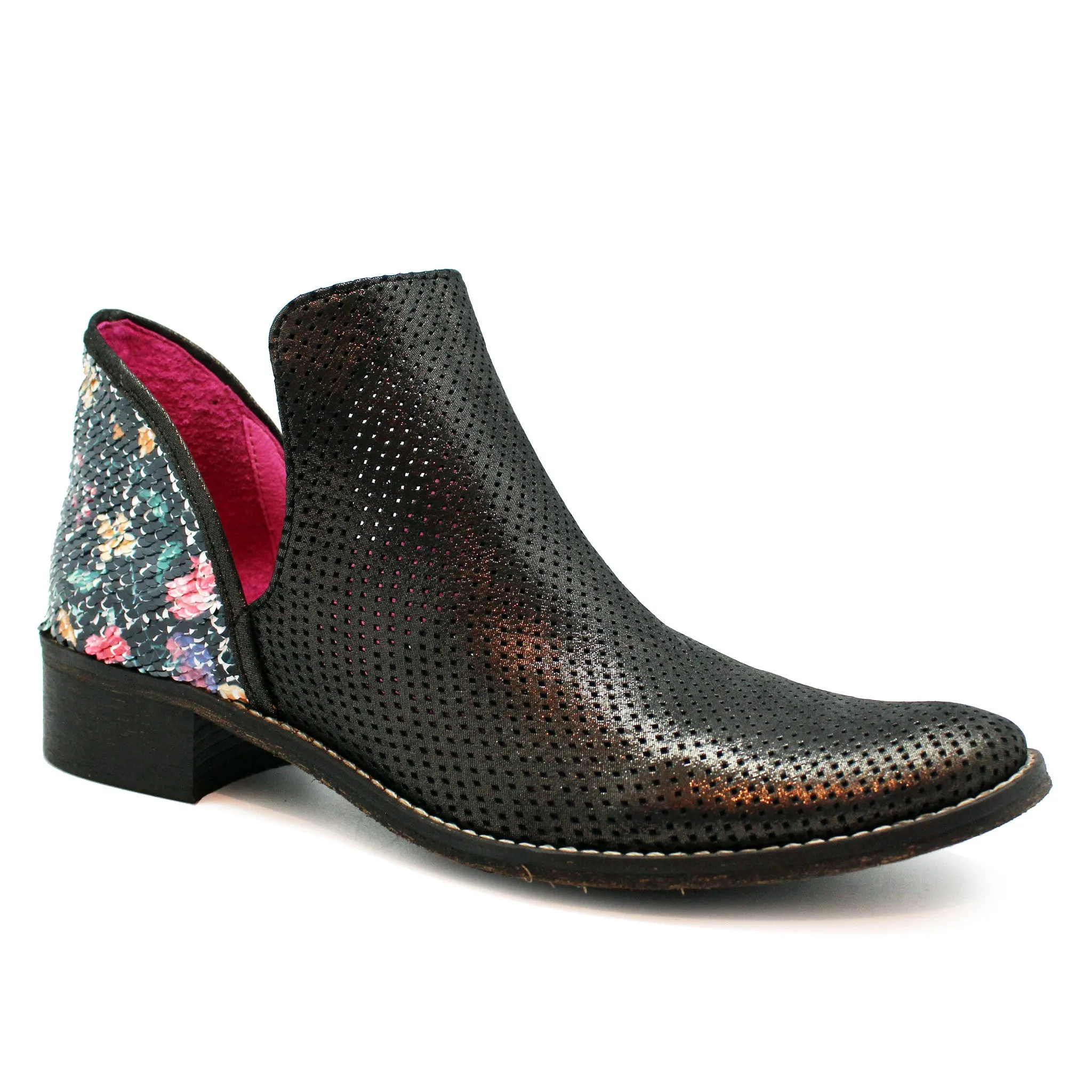 Zippette - Black/Multi Sequin Last Sizes 36,40 &41